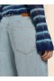  Blue Inside-out Denim Carrot-fit Jeans Azure