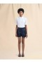  Blue Nappa Shorts Bluechina