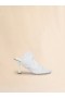  White Stretch-tulle Moonlight Sandal Lilywhite