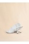  White Stretch-tulle Moonlight Sandal Lilywhite