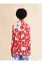  Silk Shirt With Red And White Dillies Print