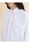  White Linen Shirt With Openwork Embroidery Lilywhite