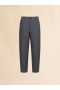  Straight Gray Wool Trousers With Marni Symbol Graphite