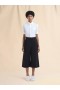  Wide Leg Cotton Bermuda Shorts With Marni Symbol Black
