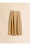  Beige Wool Blend Midi Skirt With Marni Symbol Winterwheat