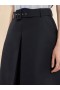  Cotton A-line Skirt With Marni Symbol Black