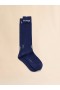  Blue Ribbed Cotton Socks With Marni Mending Bluechina