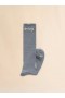  Grey Ribbed Cotton Socks With Marni Mending Inox