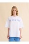  T-shirt With Indigo Pop Fields Marni Logo Lilywhite