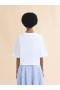  White Jersey Cotton T-shirt With Checked Marni Logo Lilywhite