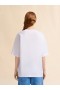  White Jersey Cotton T-shirt With Marni Scribbled Logo Lilywhite