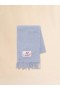  Light Blue Alpaca Scarf Irisblue