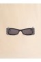  Acetate Zokoa Sunglasses With Rhinestones Black