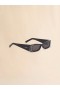  Acetate Zokoa Sunglasses With Rhinestones Black