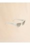  Cream Netherworld Sunglasses Off-white