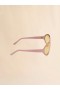  To-sua Pink Sunglasses
