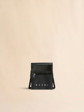  Pouch With Shoelace Strap Black