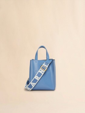  Museo Mini Bag In Turquoise Leather