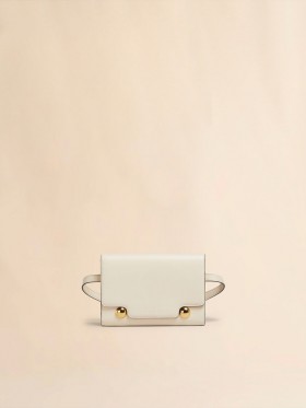  Cream Leather Trunkaroo Bum Bag Shell
