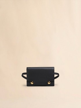  Leather Trunkaroo Bum Bag Black