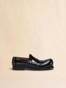  Leather New Wave Loafer Black