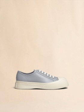  Grey Nappa Leather Pablo Sneaker Dolphin