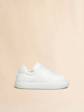  White Leather Bigfoot 2.0 Sneaker Lilywhite