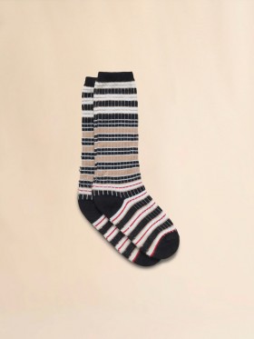  Striped Cotton Socks Winter Whet
