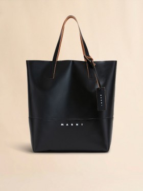  Open Shopper With Marni Tag Black