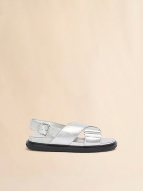  Silver Leather Fussbett