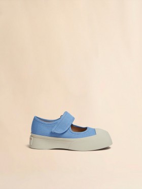  Light Blue Denim Mary Jane Sneaker Lightblue