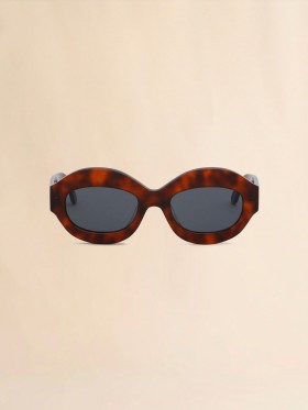  Tortoiseshell Ik Kil Cenote Acetate Sunglasses Havana