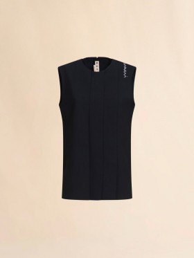  Wool Blend Top With Marni Symbol Black