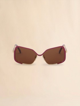  Burgundy Unila Sunglasses