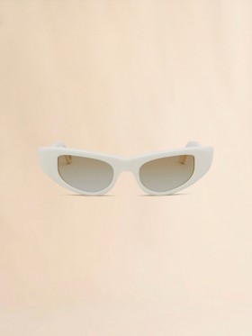  Cream Netherworld Sunglasses Off-white