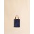  Museo Nano Bag In Blue And White Leather Blublack/shell/moca