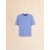  Indigo Organic Cotton Oversized T-shirt With Marni Patches Blue Lilac