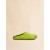  Green Long Haircalfskin Fussbett Sabot Lightlime