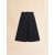  Cotton A-line Skirt With Marni Symbol Black
