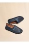  Slip-on Leathair Gorm le Siombail Marni