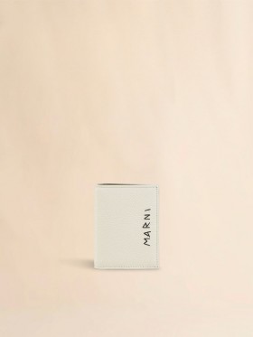  Sparán Leathar Fillte Eabhair le Bróidnéireacht Marni Mending