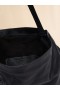 Große Hobo-Tasche aus Nappaleder in Schwarz