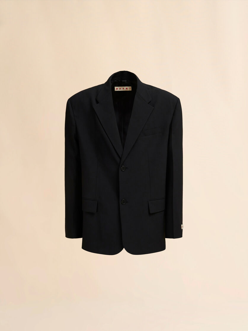  Light Wool Blazer With Marni Tag Black